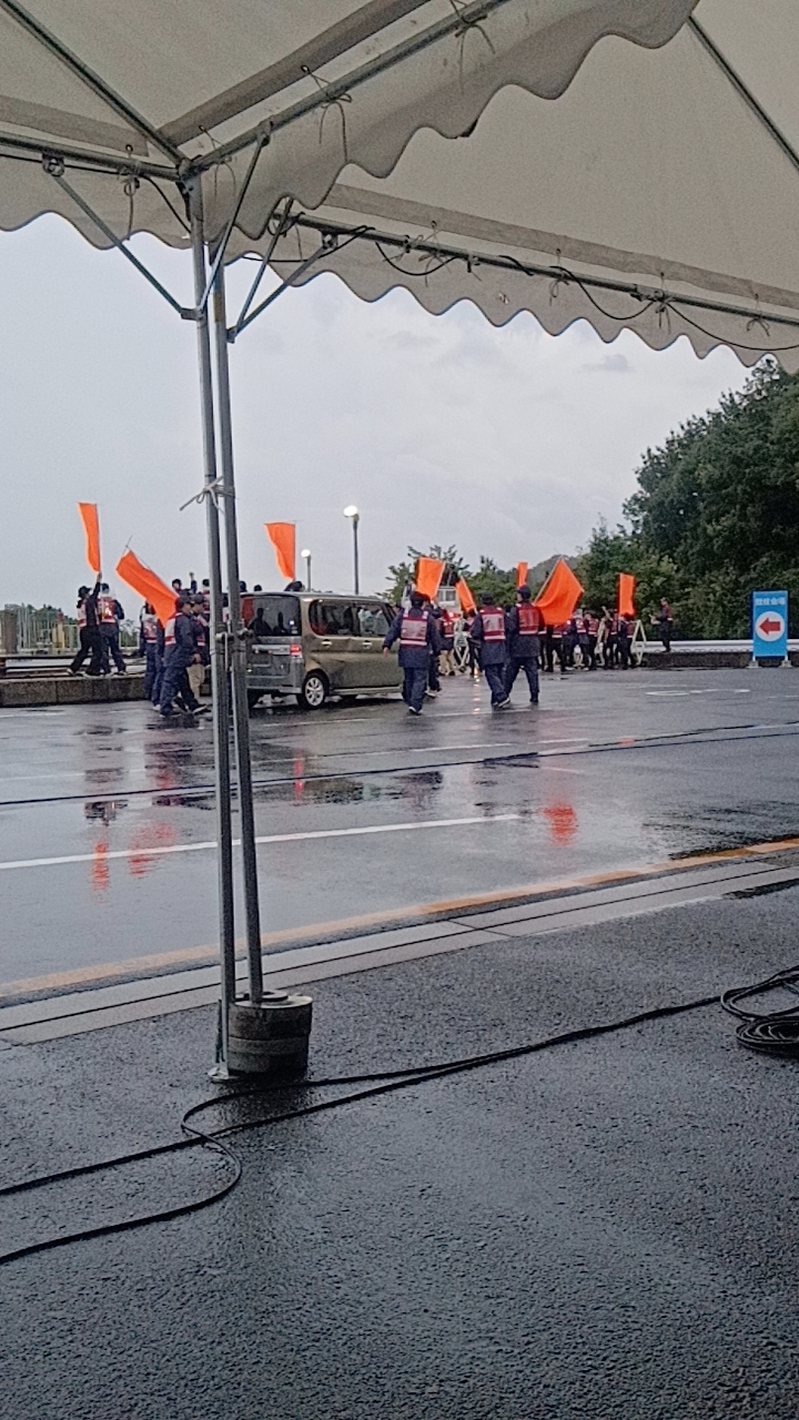 愛知県警察総合警備訓練見学